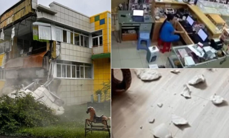 Njerëz të dalin të tmerruar nga banesat, publikohen pamjet e tërmetit shkatërrues në Rusi