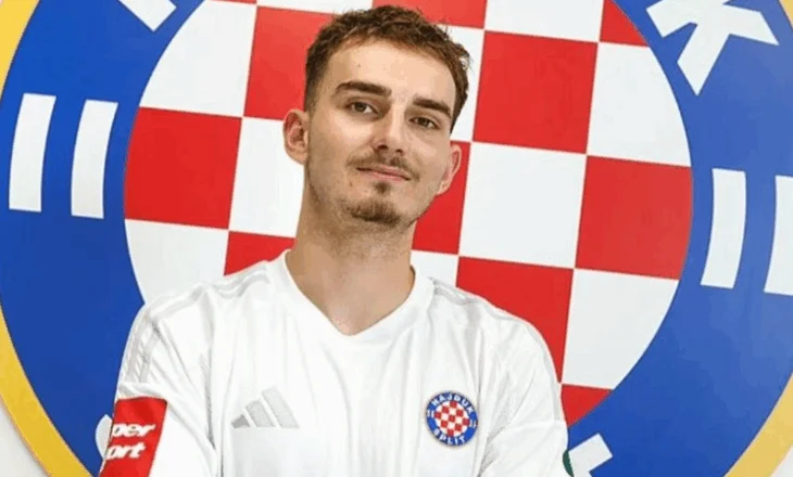 Pajaziti prezantohet te Hajduk Split