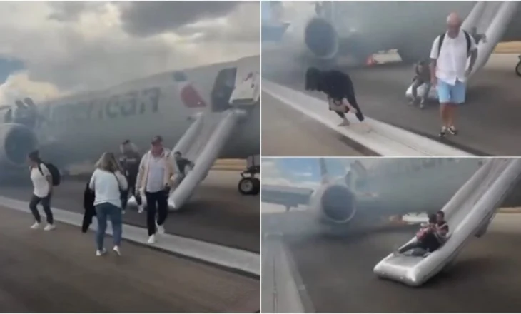 Panik në aeroportin e Denverit, pasagjerët evakuohen për shkak të zjarrit nën aeroplan