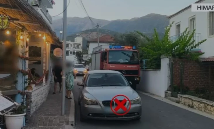 Parkoi makinën duke bllokuar zjarrfikësen, procedohet penalisht 22-vjeçari në Himarë