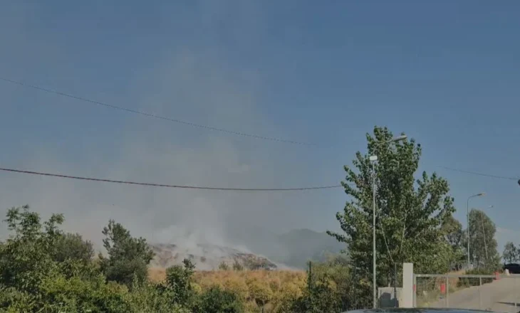 Pas 72 orësh, nis ndërhyrja nga ajri për fikjen e zjarrit në landfillin e Elbasanit, ministri Vengu: Duhen zgjidhje afatgjata