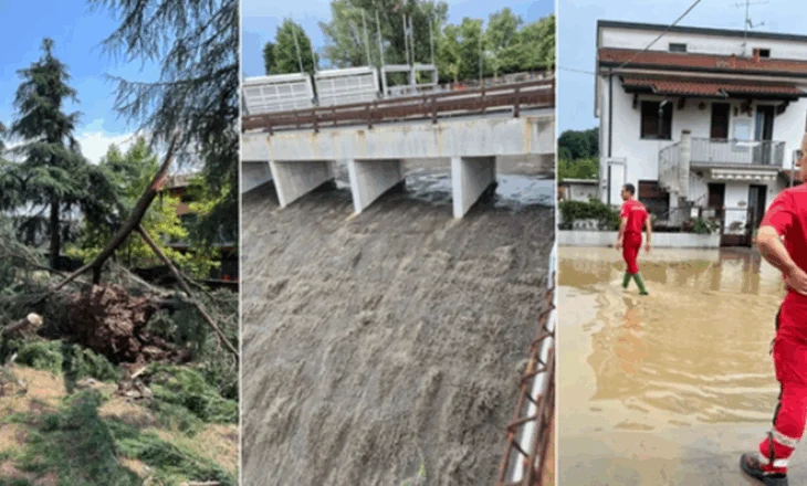 Përmbytje masive! Italia pushtohet nga mot ii keq, devijohen 13 fluturime