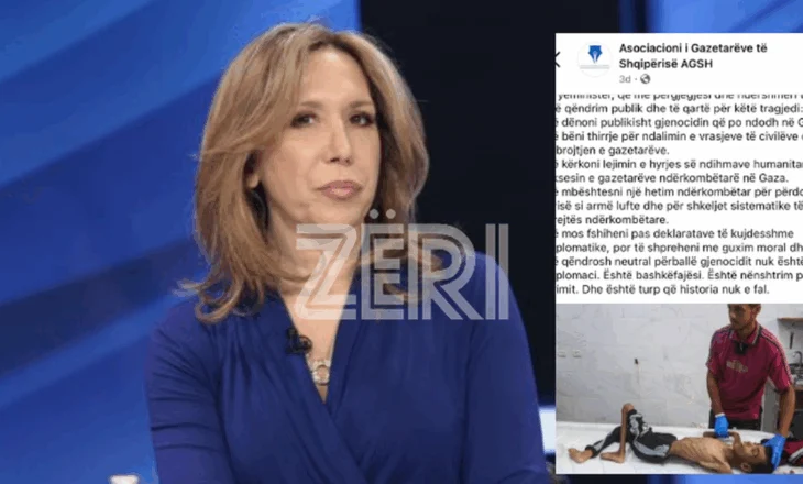Përplasje për Gazën/ Evi Kokalari sulmon Asosacionin e Gazetarëve: Keqpërdorët një foto, jeni grup aktivistësh të majtë! (KËRKESA PËR RAMËN)