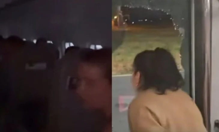 “Po mbytemi, po vdesim”/ SKANDAL në aeroportin e Beogradit, autobusi me shqiptarë bllokohet nga Policia