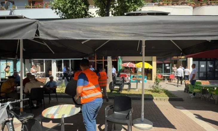 Pogradec, nis aksioni për lirimin e hapësirave publike/ Hafesllari: Bizneset u paralajmëruan më parë