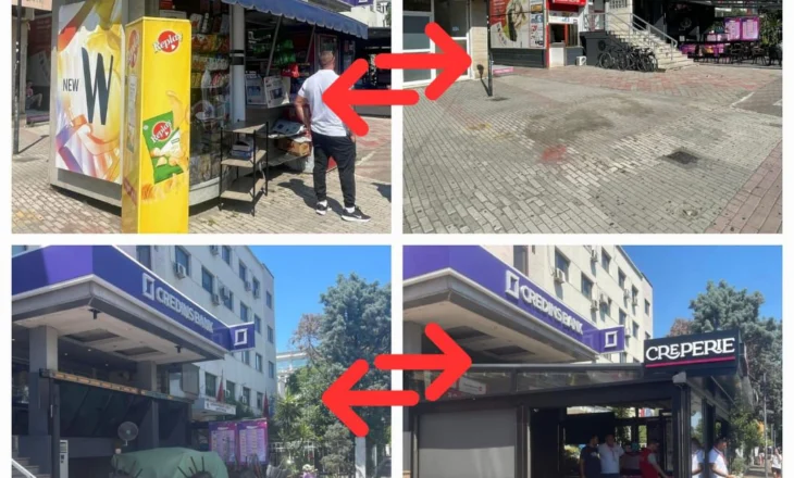 Policia Bashkiake dhe IMT çlirojnë hapësirat publike në Tiranë, 20 mijë m² u rikthehen qytetarëve