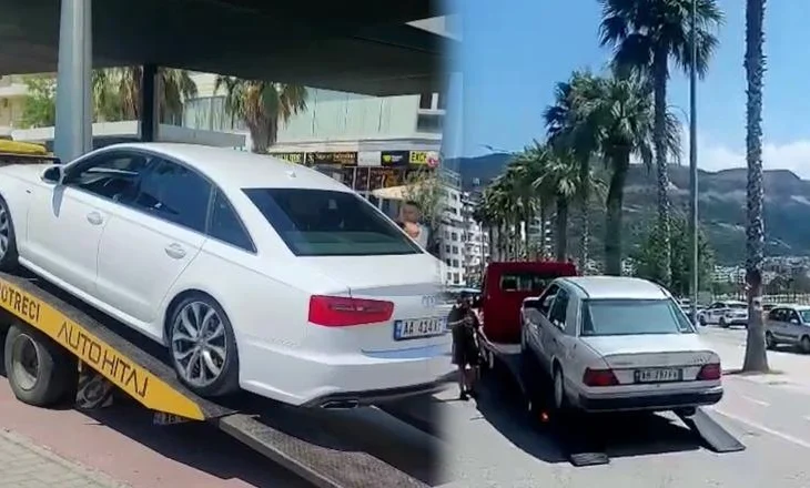 Policia e Vlorës vijon aksionin për parkimet e gabuara, i largon mjetet me karrotrec! Kryepolici Çela paralajmëron edhe ndjekje penale për shkelësit 