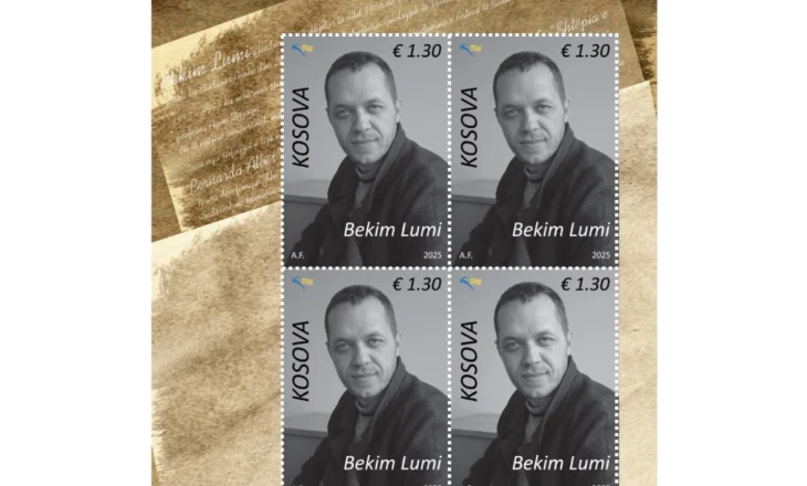 Posta e Kosovës nderon regjisorin Bekim Lumi