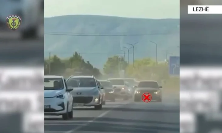 Qarkulloi kundërvajtje në aksin rrugor ‘Lezhë-Milot’, ndëshkohet me masë administrative drejtuesi i automjetit