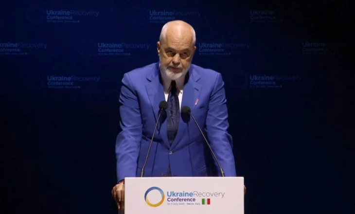 Rama në Konferencën për Rimëkëmbjen e Ukrainës: Putin s’është paqedashës, nuk duhet…