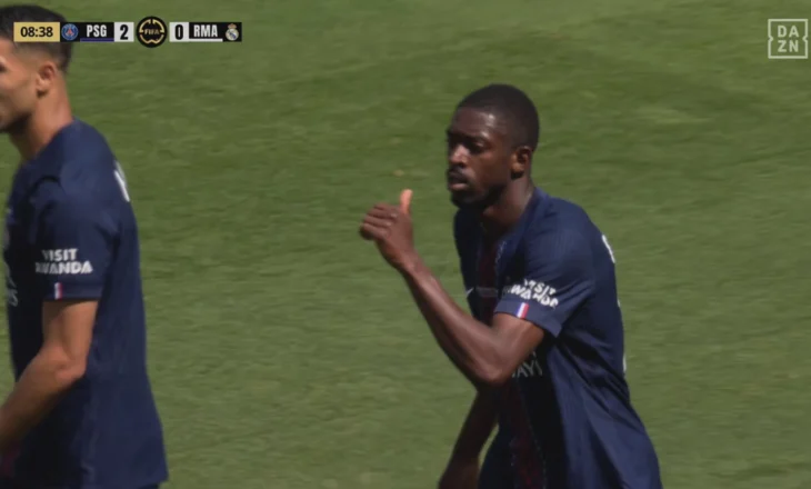 Reali kafshatë e lehtë për PSG-në, francezët shënojnë dy gola për 8 minuta (video)