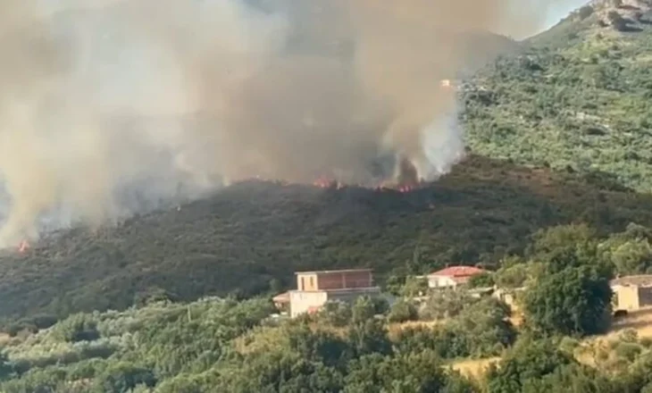 Riaktivizohet zjarri në Dukat! Flakët u afrohen banesave