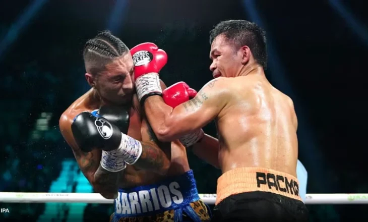 Rikthehet në ring pas 4 vitesh, Pacquiao barazon në përballjen ndaj kampionit të botës, gati revanshi