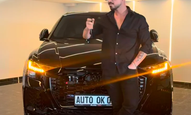 Ronaldo Sharka prezanton makinën e re luksoze, ndjekësit: Ku i gjete 160 mijë euro?
