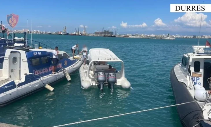 Rrezikonin të mbyteshin pasi gomonia po fundosej për shkak të motit të keq, efektivët shpëtojnë 5 persona në Durrës