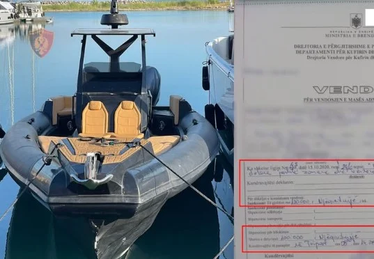 Rrezikuan pushuesit,gjobiten../Bllokohet një gomone e një Jet Sky në Radhimë e Tale