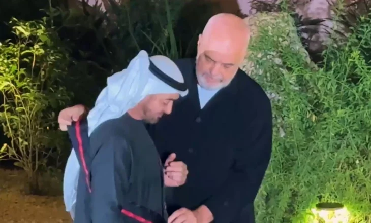 Sheikh Mohammed bin Zayed nderohet nga Rama me “Yll të Mirënjohjes Publike”, kryeministri: Erdhët si anëtar familjeje te ne