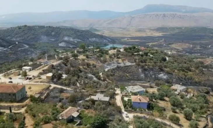 Shkrumb e hi, pasojat që la zjarri në Delvinë! Syri Tv sjell pamjet me dron