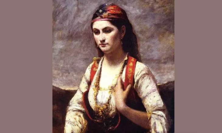 “Shqiptarja” e francezit Jean-Baptiste Camille Corot, bukuria delikate dhe meditativja shprehëse e gruas