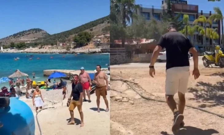 Skandal në bregdet/ Dhunohet pushuesi në Ksamil, video tronditëse qarkullon online