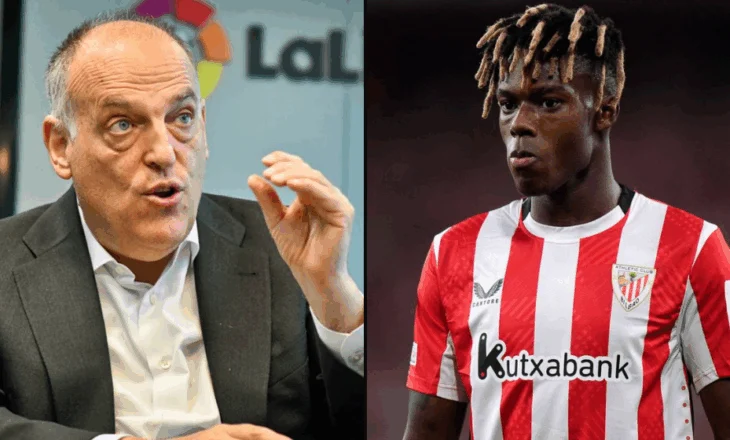 Skandal në Spanjë/ Javier Tebas është tifoz i Real Madridit, dekonspiroi planin që Nico Williams të mos kalonte te Barcelona