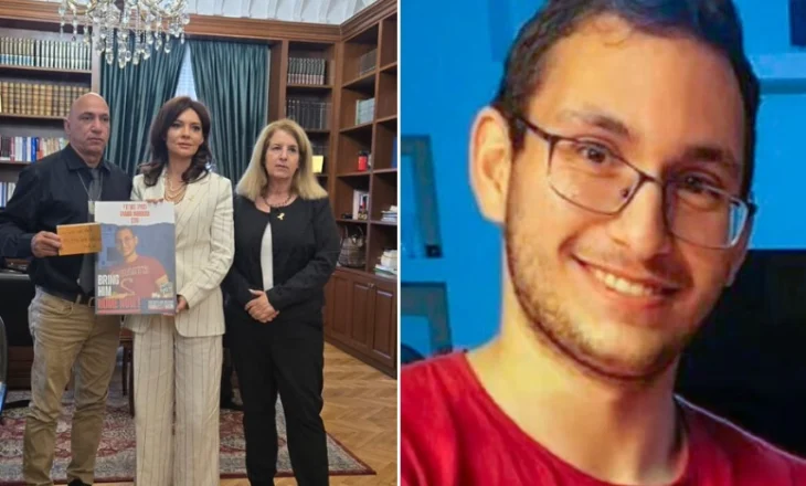 Spiropali takohet me babain e një prej pengjeve të Hamasit!Ambasadorja e falenderon