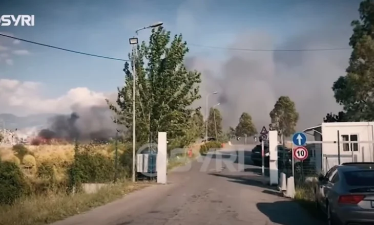 SYRI TV/  Elbasani i mbuluar nga tymi kancerogjen, djegia e mbetjeve shkakton katastrofë mjedisore
