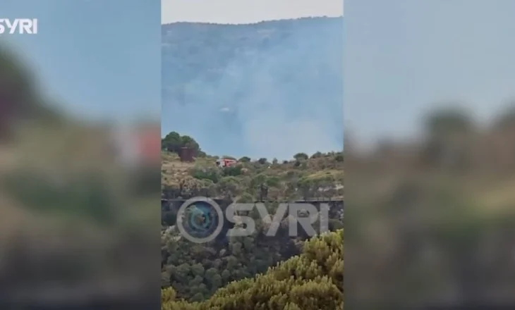 SYRI TV/ Përshkallëzohet zjarri në Borsh, flakët kanë përparuar në zonën e banuar