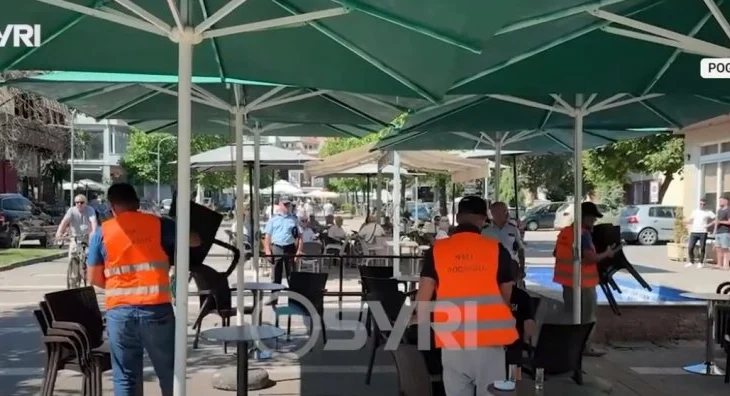 SYRI TV/ Policia aksion për lirimin e hapësirave publike, aksioni në Pogradec, Velipojë, Sarandë