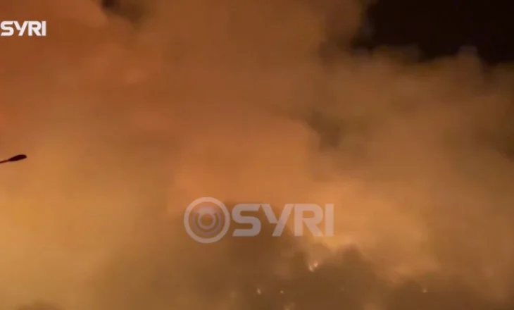SYRI TV/ Shqipëria në flakë dhe tym nga zjarret, në 24 orë janë 25 vatra zjarri në vend