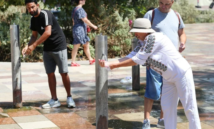 Temperaturat 37 gradë C në Tiranë! Si parashikohet moti për këtë fillim jave