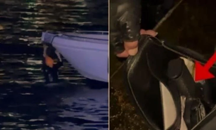 Tentoi t’i ikë policisë duke u hedhur në det në Sarandë, ishte i kërkuar për vënie tritoli në Fier