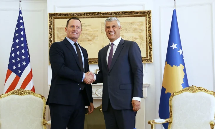 “Thaçi në burg, një turp”, Grenell thotë se gjykata e hagës është e dështuar