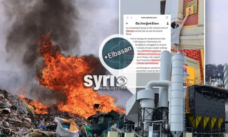 The New York Times: Shqipëria nën tymin e shkaktuar nga masakra mjedisore në Elbasan