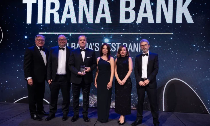 Tirana Bank shpallet “Banka më e Mirë në Shqipëri” për vitin 2025 nga Euromoney