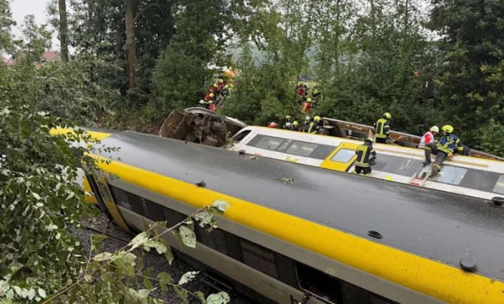 Tragjedi në Gjermani, treni del nga shinat! Disa të vdekur dhe të plagosur