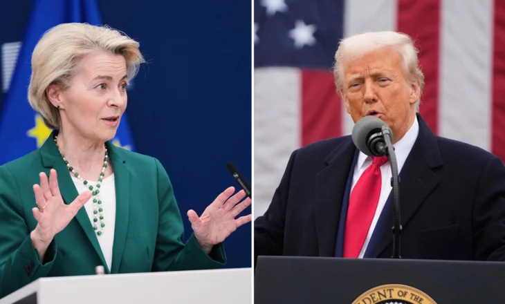Trump do të takohet me Ursula von der Leyen të dielën për tarifat, Presidenti i SHBA-së: Shanset për marrëveshje janë 50-50