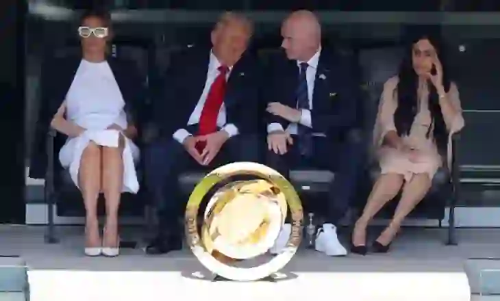 Trump ndjek finalen e Kupës së Botës për Klube, fishkëllima në stadiumin MetLife