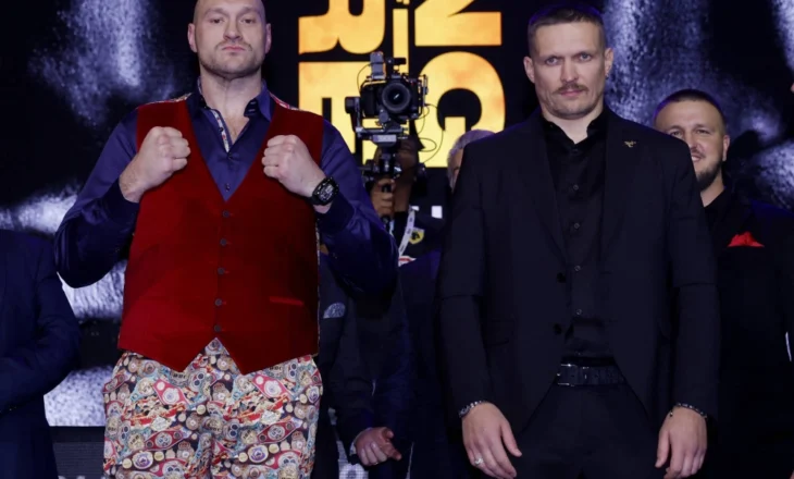 Tyson Fury konfirmon datën dhe vendin e trilogjisë kundër Oleksandr Usyk