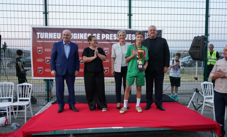 Ul siparin turneu në Preshevë, Duka: Emocion që isha këtu, të promovojmë futbollin e të motivojmë fëmijët të luajnë