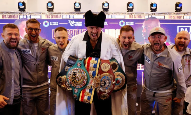 Usyk gati për sfidën e unifikimit të titujve ndaj Dubois: Mosha s’është problem, do të më shihni të shtunën