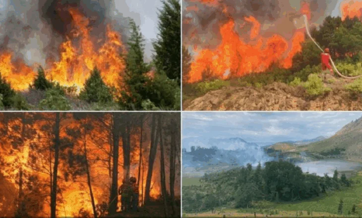 Vazhdon zjarri tek Liqenet e Lurës, 150 ha të djegura! Shuhet vatra e fundit në Drenovë