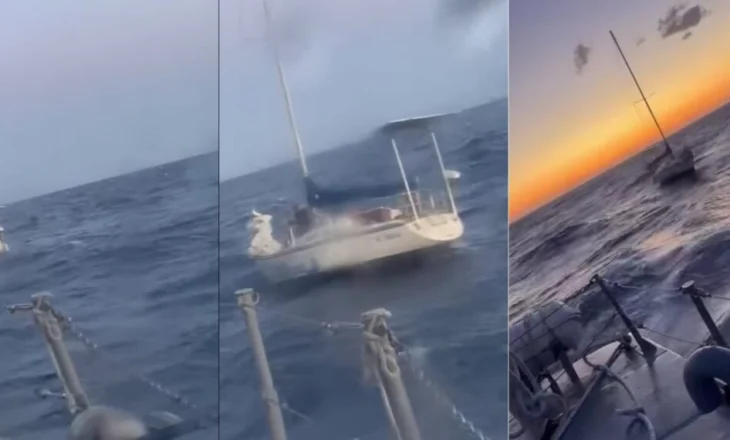 Veliera pëson defekt në Gjirin e Gramës, 3 persona rrezikojnë jetën (VIDEO)