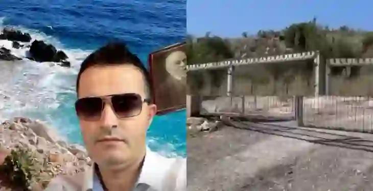Vëllai i Termet Peçit zapton plazhin publik në Porto Palermo