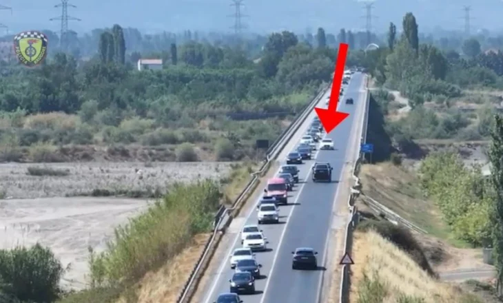 VIDEO/ Droni ‘djeg’ shoferët, 3000 gjoba në një javë