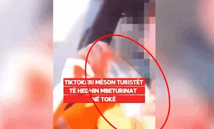 VIDEO/ “Fluturoi” mbeturina nga makina, e pëson keq Kozak Braçi! Gjobitet dhe përfundon në polici
