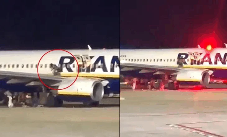VIDEO / Kaos para fluturimit, pasagjerët hidhen nga krahët e avionit të “Ryanair”