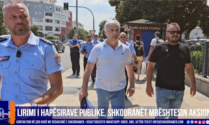 VIDEO – Lirimi i hapësirave publike në Shkodër, qytetarët mbështesin nsimën e ndërmarrë…