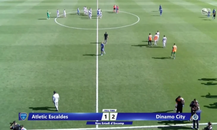 VIDEO/ Ndeshja duhej të dilte 1-5! Ilir Daja bën stërvitje në Conference League, Dinamo “tallet” me Escaldes