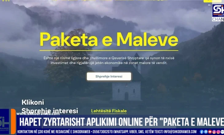 VIDEO – Nis zyrtarisht aplikimi online për “Paketën e Maleve”, kryebashkiaku Benet Beci jep lajmin dhe fton…
